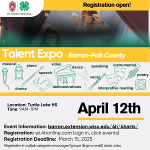 Talent Expo – Registration Open