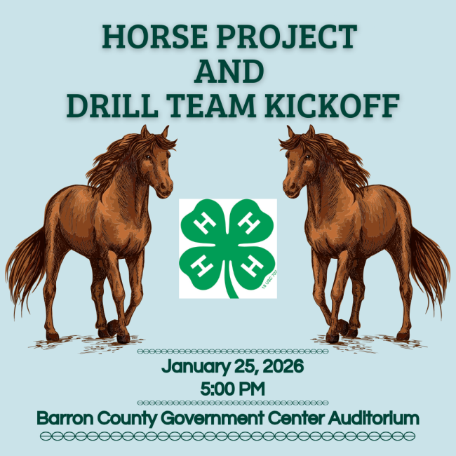 Horse Project and Drill Team Kickoff – Cancelled
