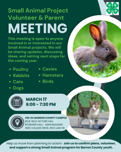 Small Animal Committee Meeting