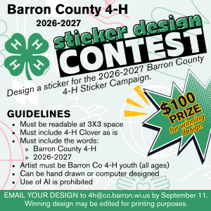 4-H Sticker Campaign Design Contest