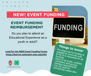 NEW Event Funding Information