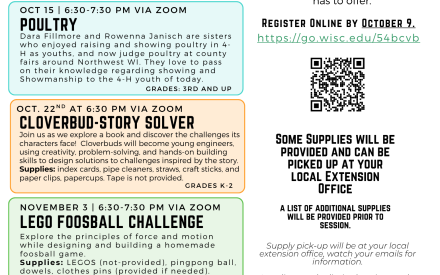 Taste of 4-H Virtual Series Registration Open