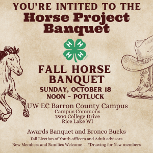 4-H Horse Banquet