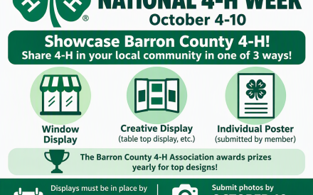4-H Week Display/Poster Contest