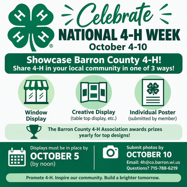 4-H week graphic